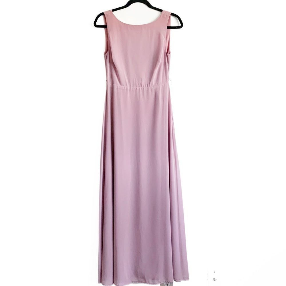 Lulu’s Mauve High Neck Maxi Dress Bridesmaids Dress